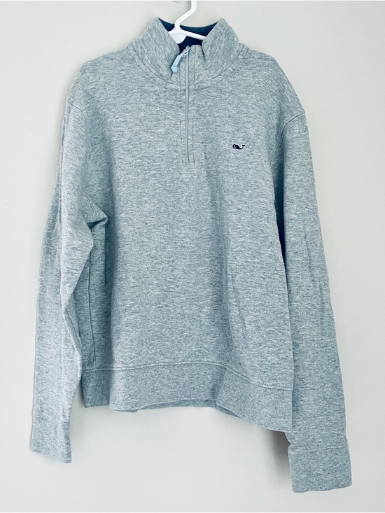 Vineyard Vines Other - Vineyard Vines Heather Gray Quarter-Zip Pullover Large 16-18
